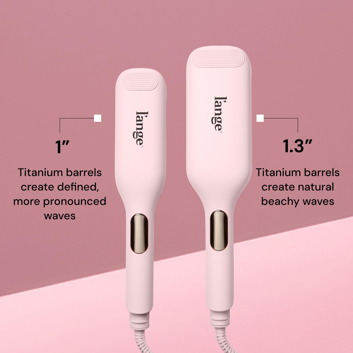 L'ANGE HAIR SculptWaver with adjustable heat settings