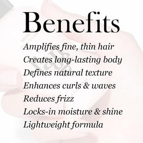 L'ANGE HAIR Selecte Thick It Cream application on towel-dried hair