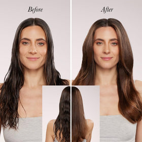 L'ANGE HAIR Soleil Professional Hair Dryer lifestyle scene on vanity