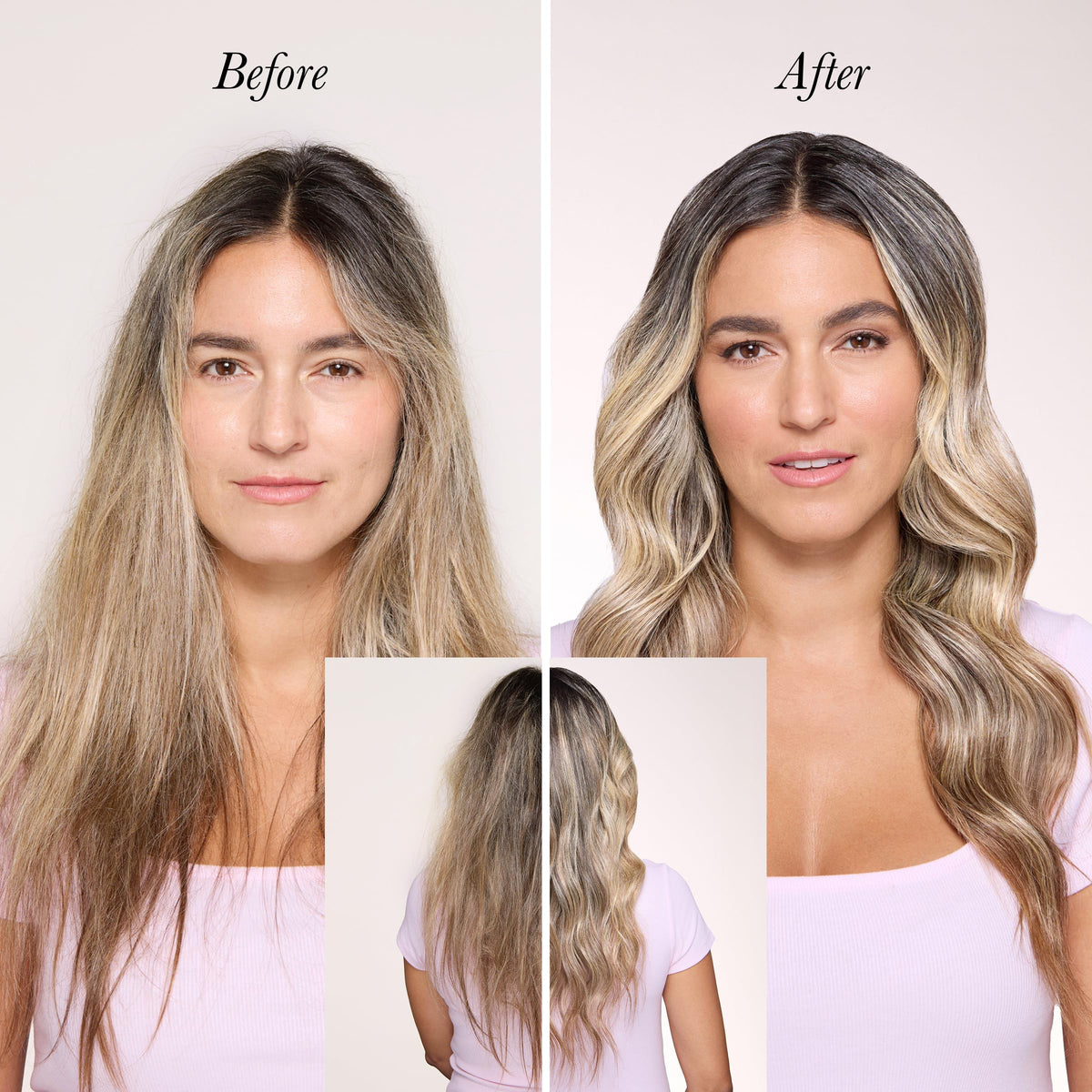L'ANGE HAIR Thermal Magique Styling Spray on a bathroom counter