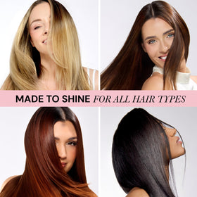 L'ANGE HAIR Top Coat Shine Spray bottle side view