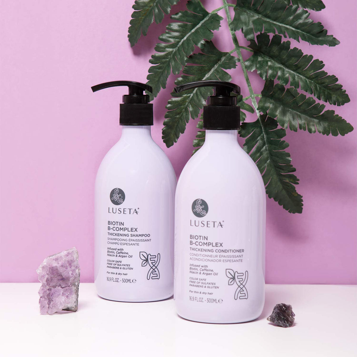 L LUSETA Biotin B-Complex Conditioner 33.8oz front view
