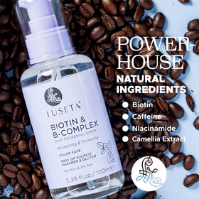 L LUSETA Biotin B-Complex Hair Growth Serum ingredients list