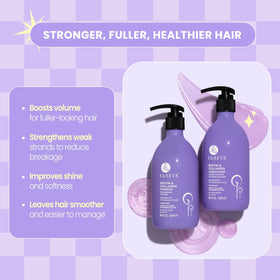 L LUSETA Biotin & Collagen Conditioner bottle close-up