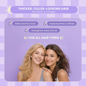 L LUSETA Biotin & Collagen Conditioner texture on hand