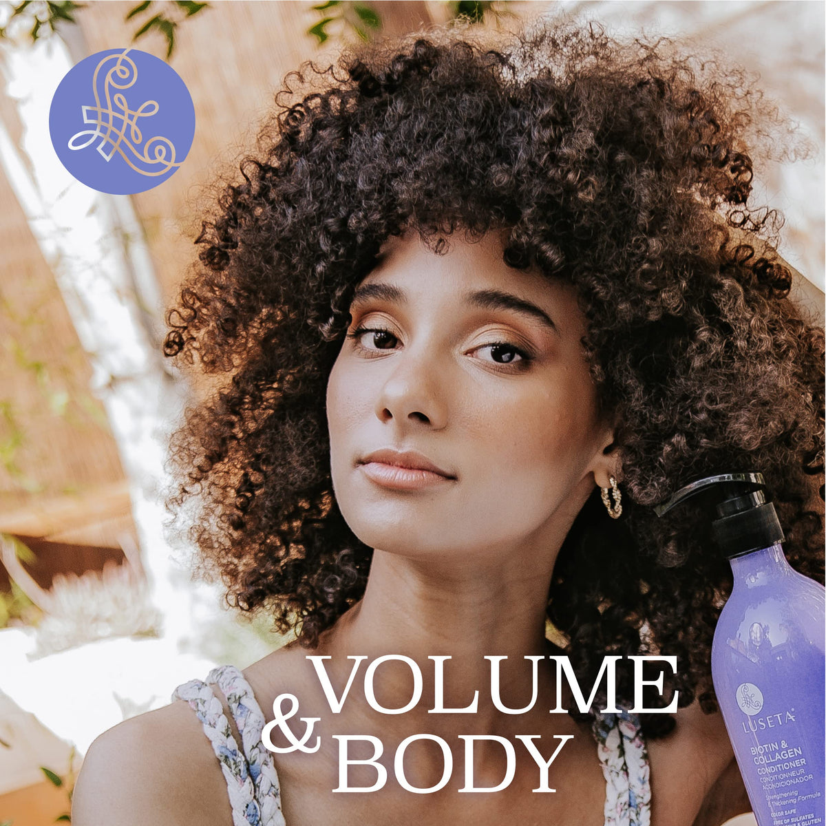L LUSETA Biotin & Collagen Conditioner with Argan Oil
