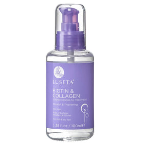 L LUSETA Biotin & Collagen Hair Oil Serum 3.38 fl oz front view