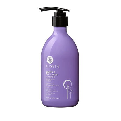 L LUSETA Biotin Collagen Volumizing Shampoo 16.8oz front view