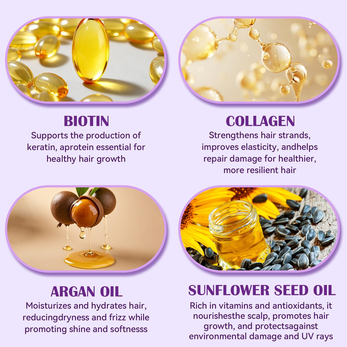 L LUSETA Biotin Conditioner texture close-up