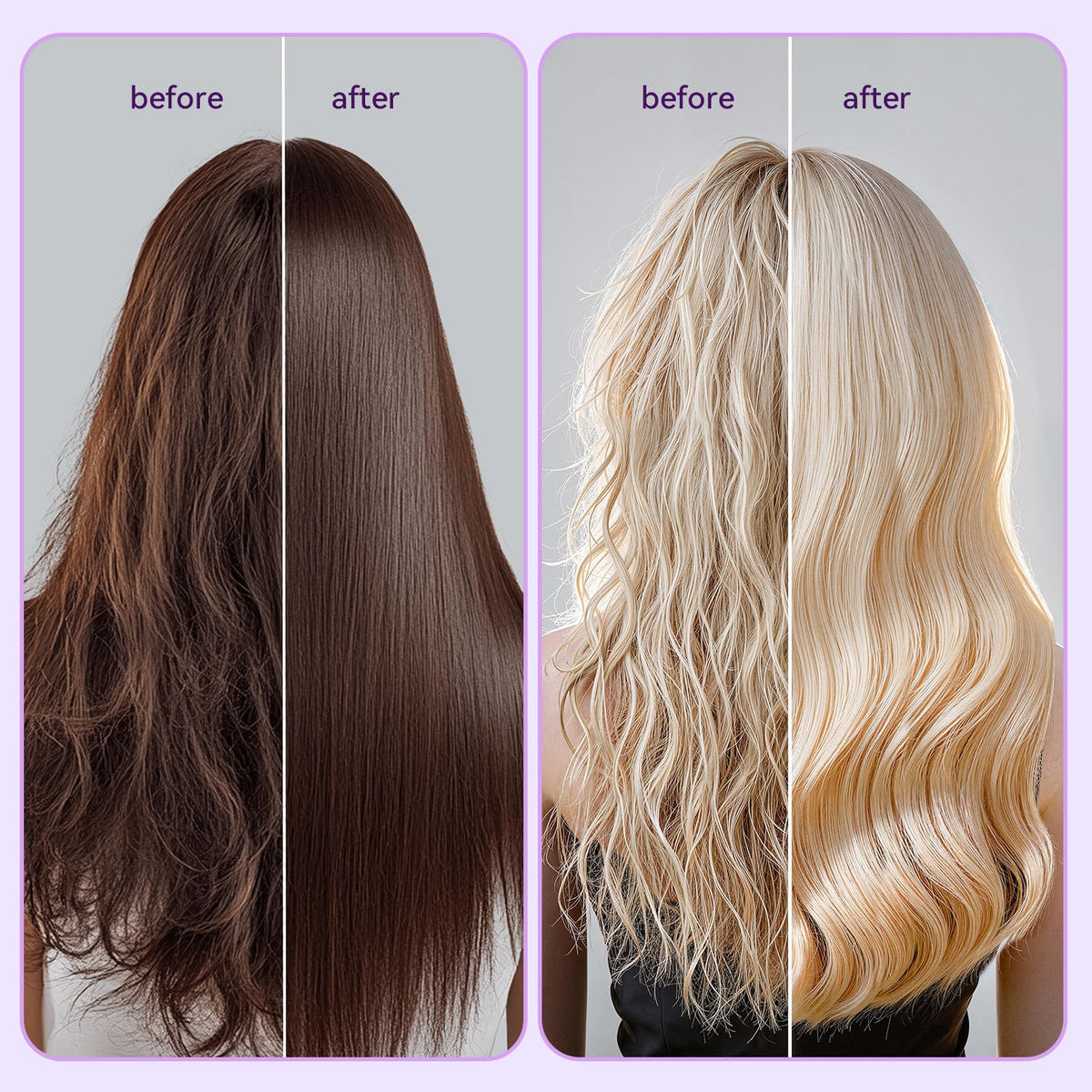 L LUSETA Biotin Shampoo and Conditioner Set packaging