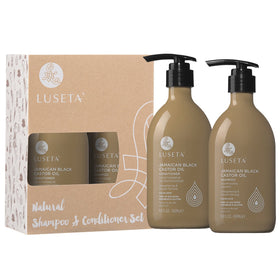L LUSETA Castor Oil Conditioner texture on hand