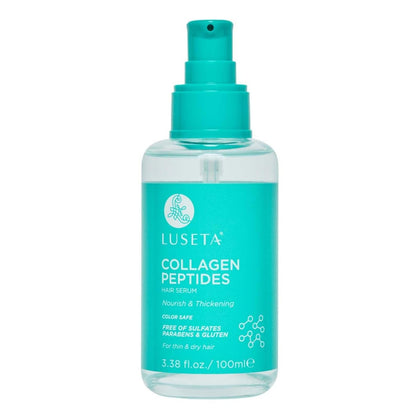 L LUSETA Collagen Peptides Hair Oil 3.38 oz front view