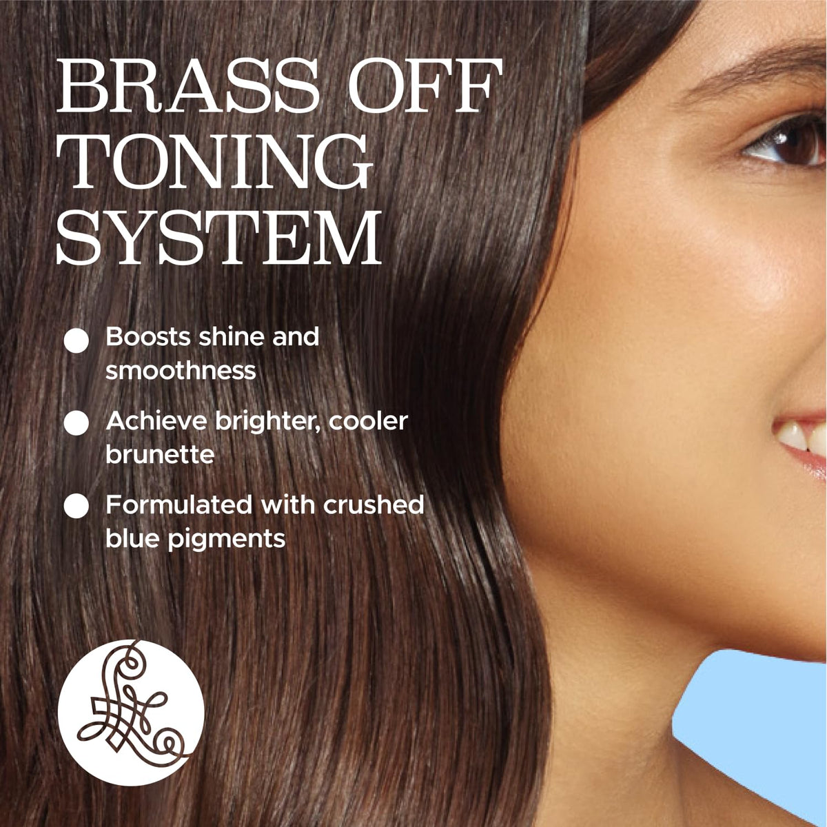 L LUSETA Color Brightening Blue Conditioner front view 16.9oz