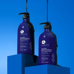 L LUSETA Color Brightening Blue Shampoo and Conditioner ingredients list
