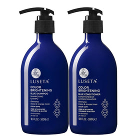 L LUSETA Color Brightening Blue Shampoo front view 16.9oz