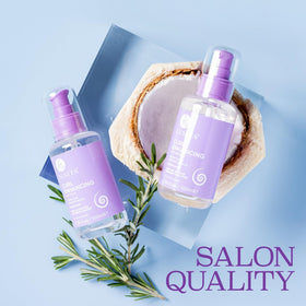 L LUSETA Curl support Hair Oil packaging and label