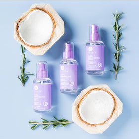 L LUSETA Curl support Hair Oil serum texture close-up