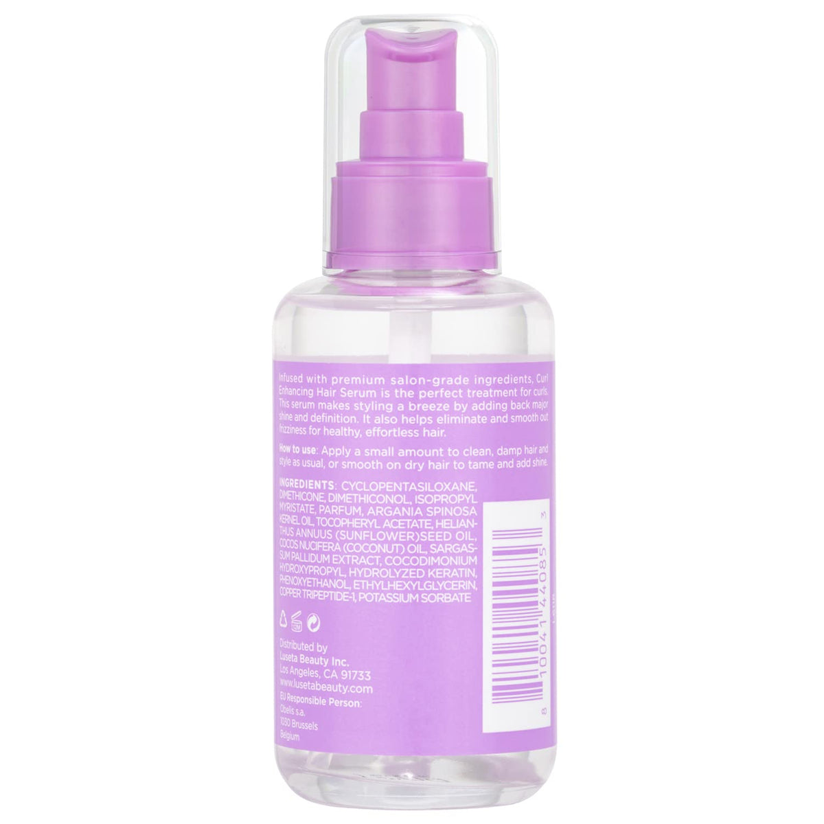 L LUSETA Curl support Hair Oil with styling tools