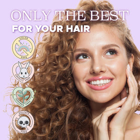 L LUSETA Curly Hair Conditioner texture close-up