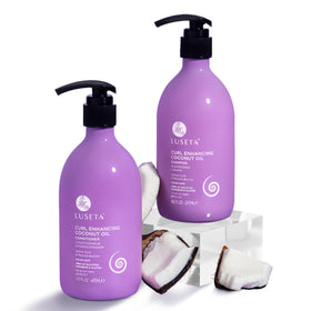 L LUSETA Curly Shampoo 16.8 fl oz front view