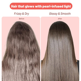 L LUSETA Glossing Pearl Conditioner bottle with argan oil