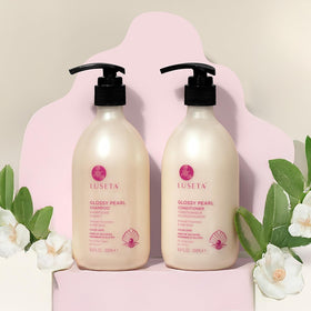 L LUSETA Glossy Pearl Conditioner 16.9oz front view