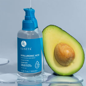 L LUSETA Hyaluronic Acid Hair Serum packaging details