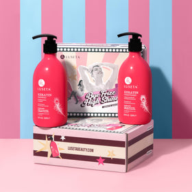 L LUSETA Keratin Conditioner front view with pump