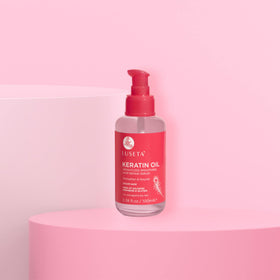 L LUSETA Keratin Hair Oil Serum lifestyle use
