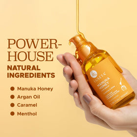 L LUSETA Manuka Honey Hair Oil packaging details