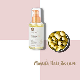 L LUSETA Marula Oil Hair Serum texture close-up