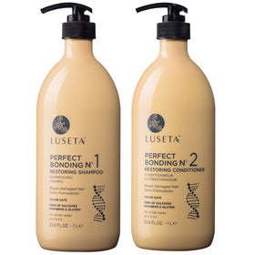 L LUSETA Perfect Bonding Shampoo 33.8 oz front view
