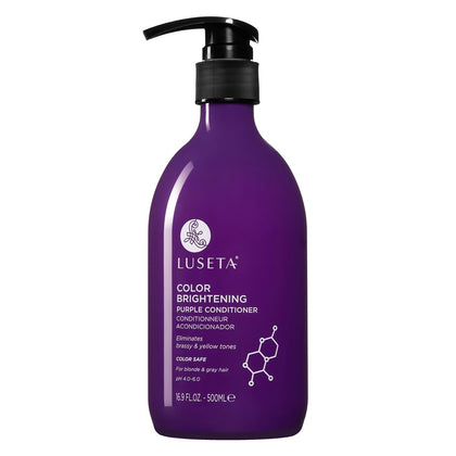 L LUSETA Purple Conditioner 16.9oz front view