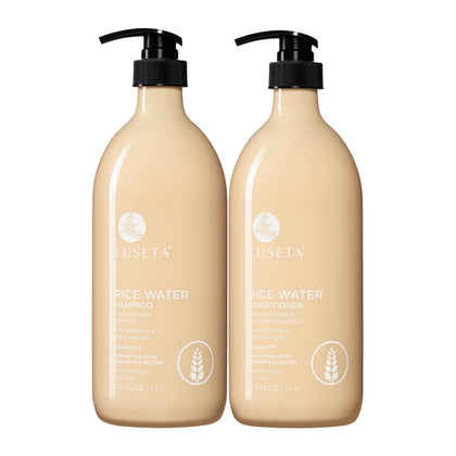 L LUSETA Rice Water Shampoo 33.8oz front view