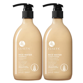 L LUSETA Rice Water Shampoo front view 16.9oz bottle