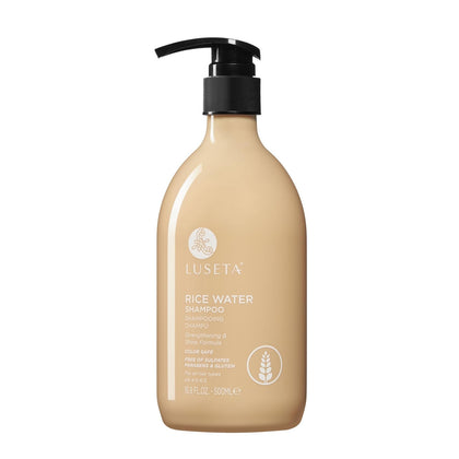 L LUSETA Rice Water Strengthening Shampoo 16.9oz front view