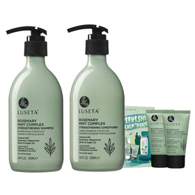 L LUSETA Rosemary Mint Shampoo and Conditioner Set front view
