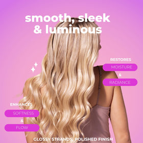 L LUSETA shampoo and conditioner bottles side view