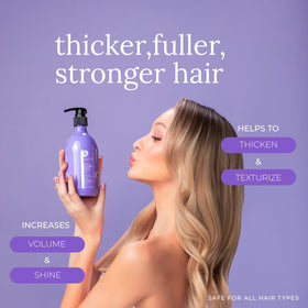 L LUSETA shampoo and conditioner with natural ingredients