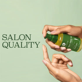 L LUSETA Tea Tree Hair Oil Serum packaging details