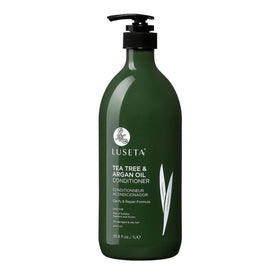 L LUSETA Tea Tree Oil Conditioner bottle close-up