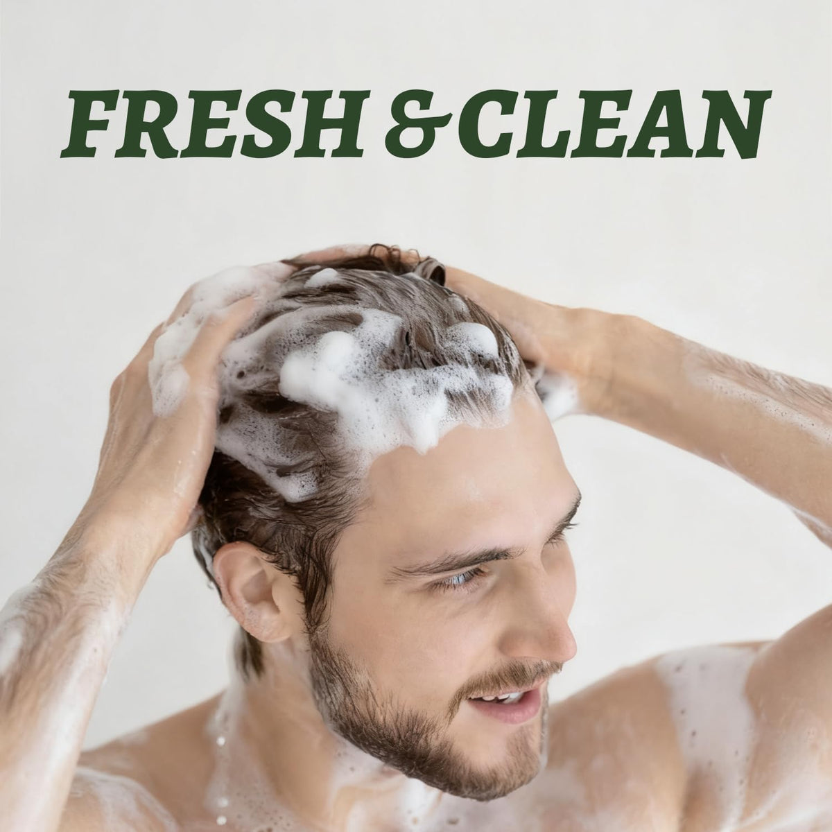 L LUSETA Tea Tree Oil Shampoo texture close-up