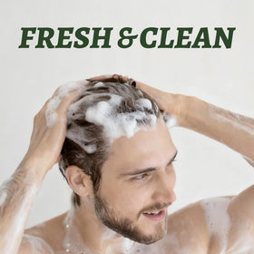 L LUSETA Tea Tree Oil Shampoo texture close-up