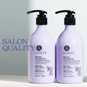 L LUSETA Thickening Shampoo and Conditioner Set with hairbrush