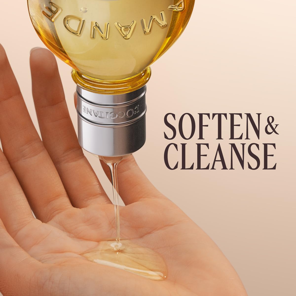L'OCCITANE Almond Shower Oil bottle with cap