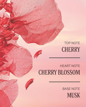 L'OCCITANE Cherry Blossom Hand Cream 2.6 oz with cherry blossoms