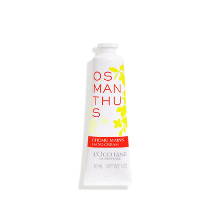 L'OCCITANE Osmanthus Hand Cream 1.00 oz front view with packaging