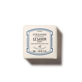 L'OCCITANE Shea Butter Extra-Gentle Soap Bar front view