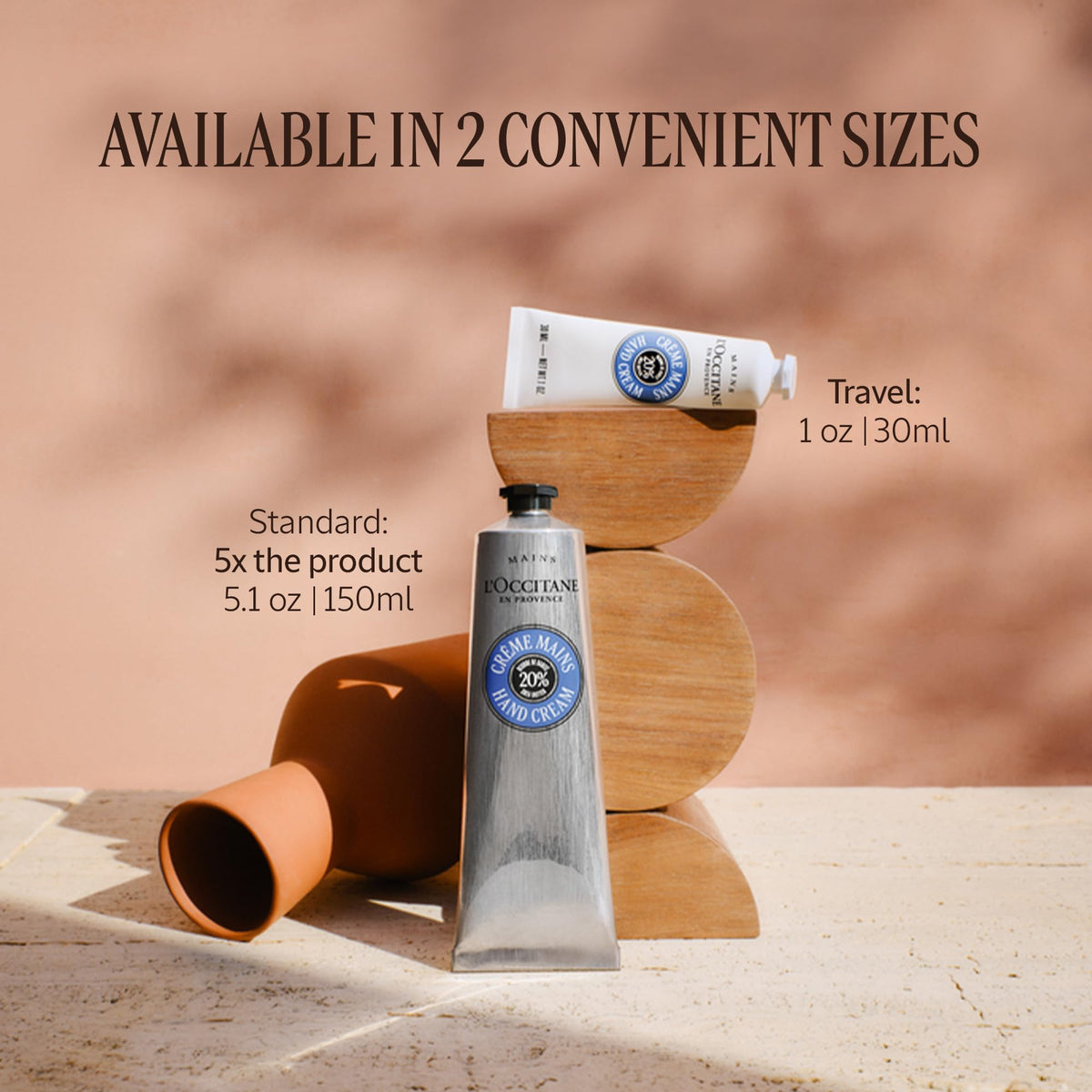 L'OCCITANE Shea Butter Hand Cream 20% Organic lifestyle scene