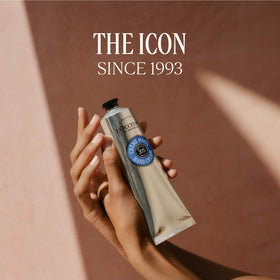 L'OCCITANE Shea Butter Hand Cream 5.1 Fl Oz on a table